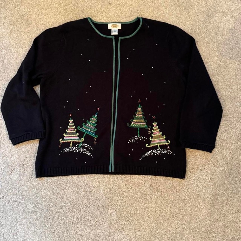Christmas Sweater - black Talbots